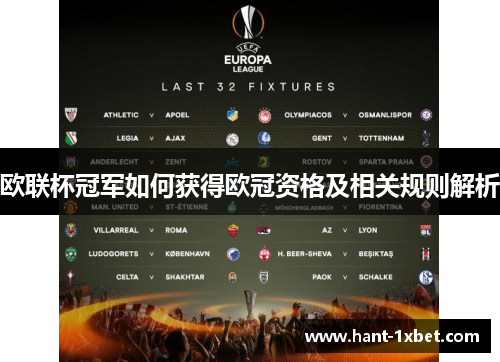 欧联杯冠军如何获得欧冠资格及相关规则解析 欧联杯冠军如何获得欧冠资格及相关规则解析